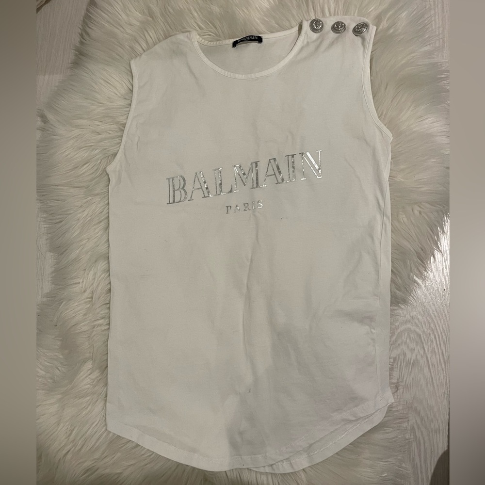 Balmain Graphic Top